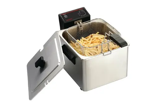  Buffalo Friteuse électrique légère 8 L 3000 W 28 h x 34,2 l x 40,8 p cm 