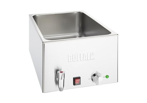  Buffalo Bain-marie with tap without basins 32.7h x 64.5wx 43.2d cm 