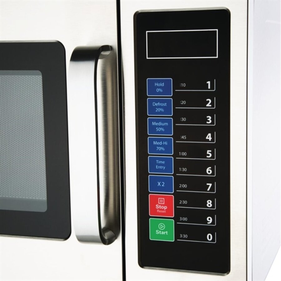 Professionelle Mikrowelle, 34 l, 1800 W, 36,8 h x 52,8 b x 57,4 t cm
