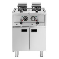 600 Series Freestanding Electric Deep Fryer With Double Tank 2X 8Ltr