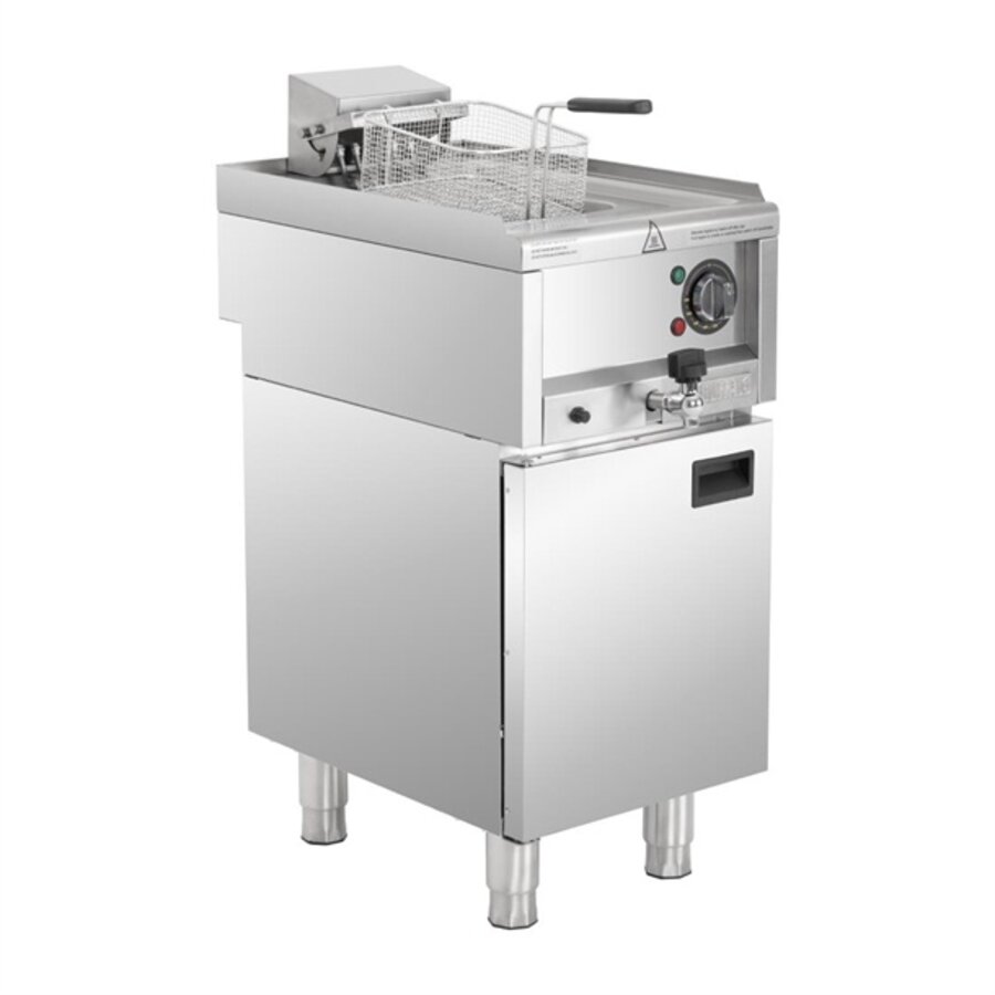 Freistehende elektrische Fritteuse der Serie 600 mit einem Tank, 8 l