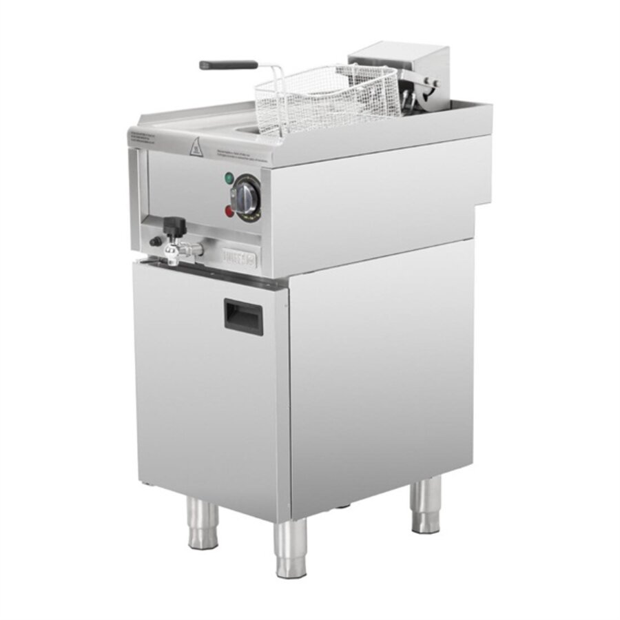 Freistehende elektrische Fritteuse der Serie 600 mit einem Tank, 8 l