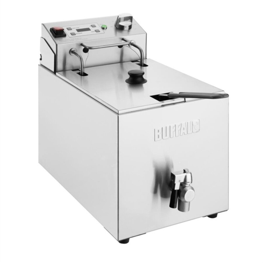 Friteuse électrique simple avec minuterie 8 litres