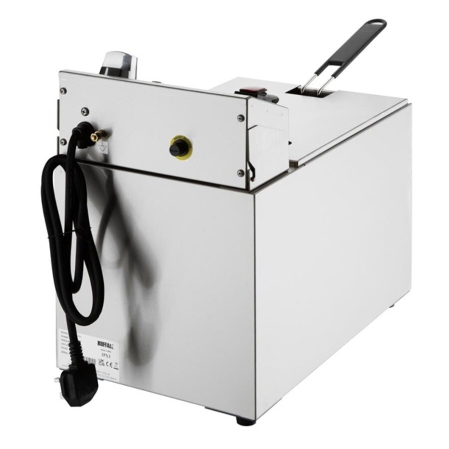 Friteuse électrique simple avec minuterie 8 litres