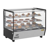 Vierkante  Warmhoudvitrines 68,6h x 85,6b x 56,8dcm