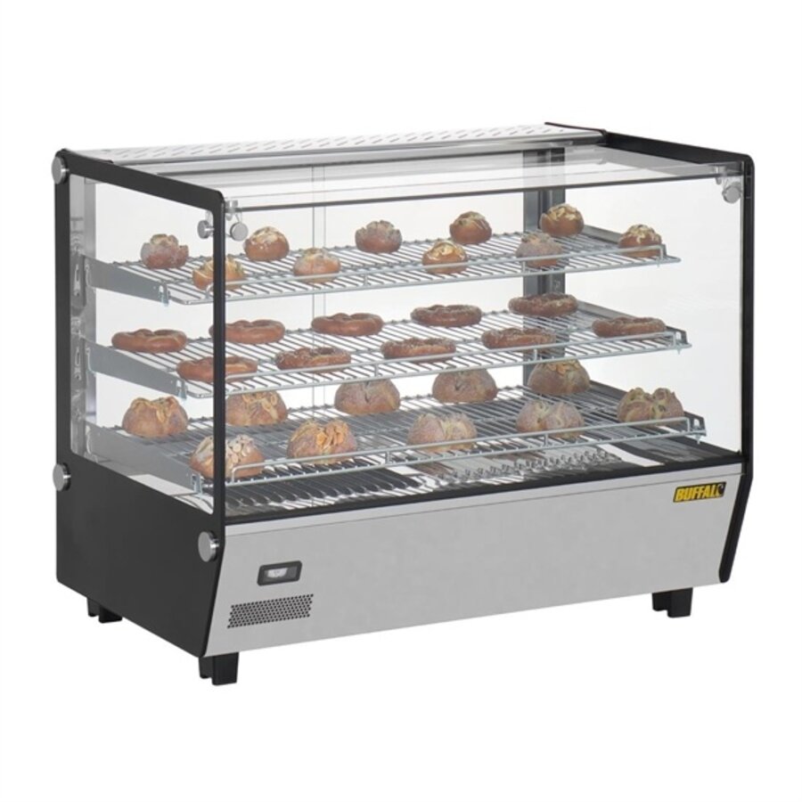 Square Warming Display Cases 68.6h x 85.6w x 56.8dcm