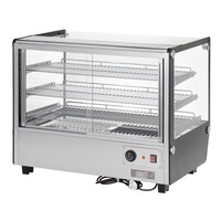 Vierkante  Warmhoudvitrines 68,6h x 85,6b x 56,8dcm