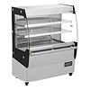 Buffalo Warming display case with sliding doors 125.3h x 100w x 59.2d cm