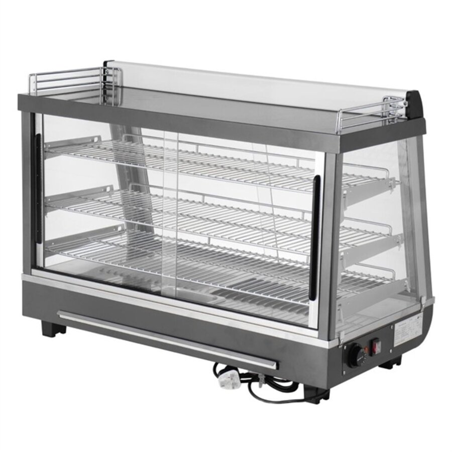Heiße Verkaufstheke, Tür-Merchandiser, Vorder- und Rückseite, 136 l, 66,25 h x 91,5 b x 48,4 t cm