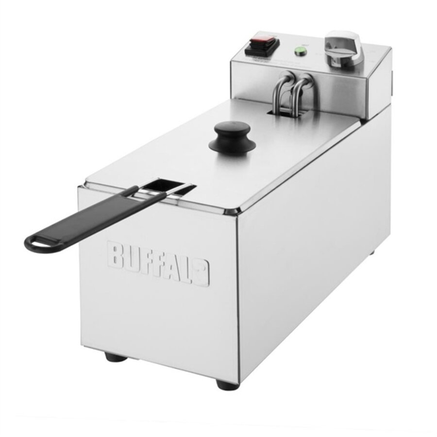 Friteuse simple 3 L 2000 W 28 h x 18 l x 41 p cm