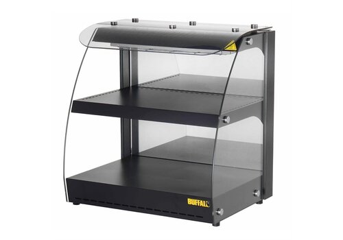  Buffalo Vitrine chauffante en libre-service Unité 65h x 62,5l x 45,7p cm 