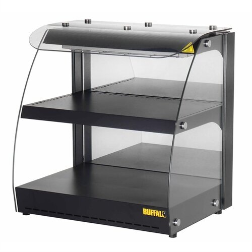  Buffalo Vitrine chauffante en libre-service Unité 65h x 62,5l x 45,7p cm 