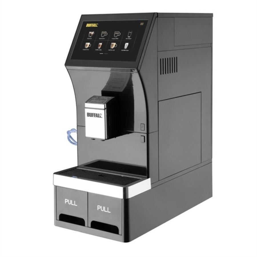 Machine à café à grains avec grand écran tactile 59 h x 25,1 l x 47,5 p cm
