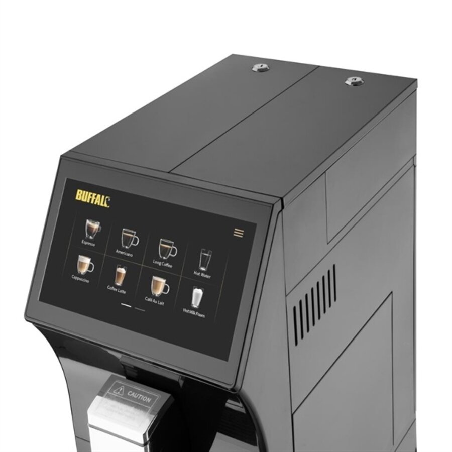 Machine à café à grains avec grand écran tactile 59 h x 25,1 l x 47,5 p cm