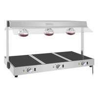 Voedselverwarmer Met Galerij 3X GN 1/1  56,7h x 103,6b x 50,1d cm