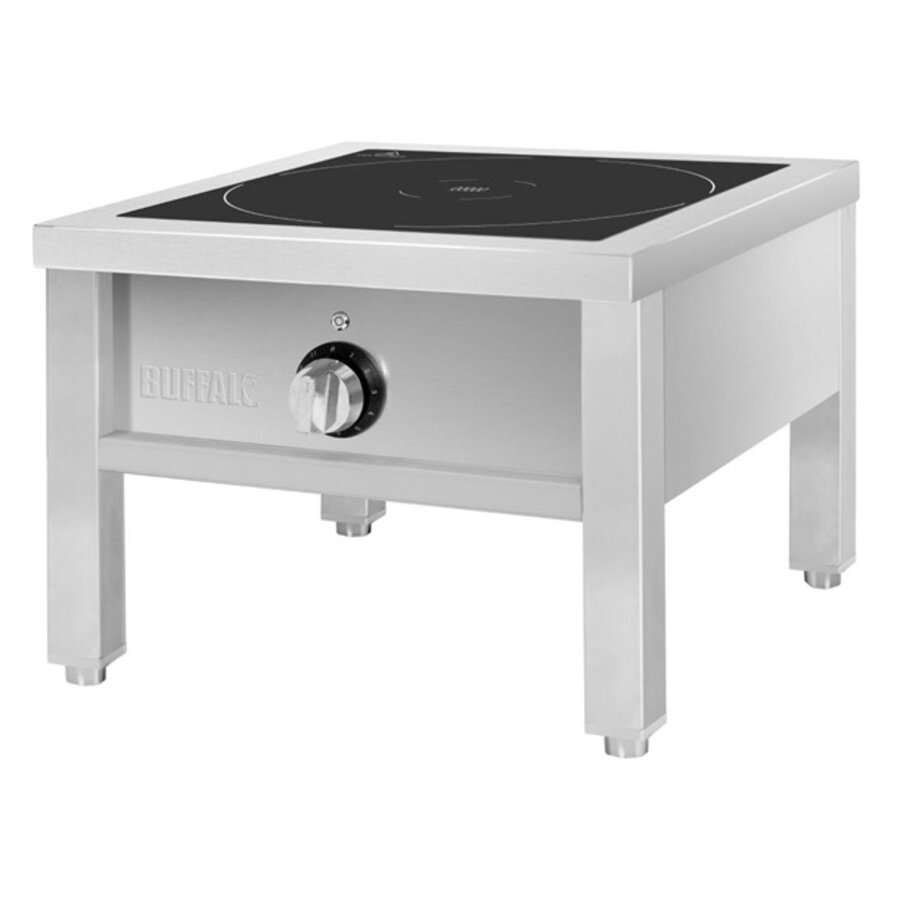 Induktions-Suppentopfkochfeld, 8 kW, 43,4 h x 55,6 b x 58,2 t cm
