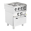 Buffalo Four électrique à convection 4 plaques série 600 85 h x 60 l x 60 p cm