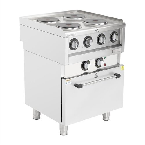  Buffalo 600 Serie 4 Plaat Elektrische Convectie Oven 85h x 60b x 60d cm 