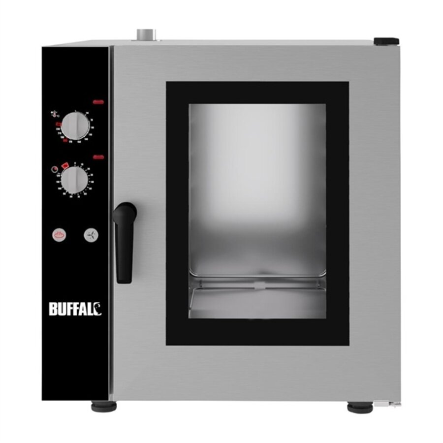 Umluftofen mit Beschwadung 5x GN 1/1 75h x 66b x 78d cm