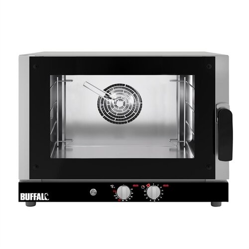  Buffalo Four à convection avec humidité 4x GN 1/1 Triphasé 55h x 70l x 79p cm 