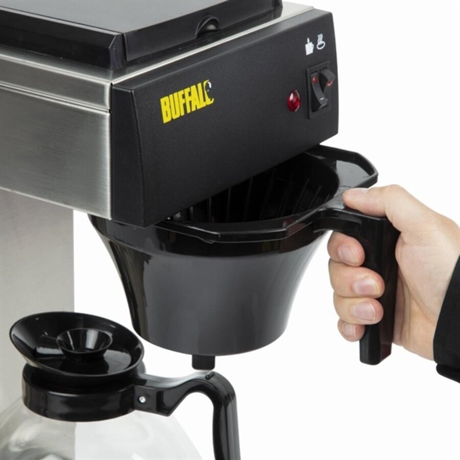 Cafetière avec verseuse en verre 2 L 46 h x 21,5 l x 40 p cm