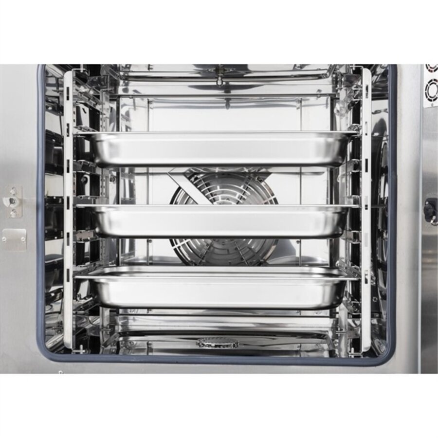 Smart Touchscreen Kombidämpfer 7 x GN 1/1 82,5h x 79b)x 79t cm