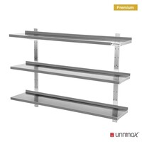 Étagère murale à 3 niveaux en acier inoxydable