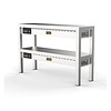 2-tier heating bridge | 2-tier delivery bridge 100 cm wide