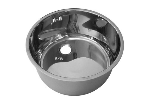  HorecaTraders Évier 260 en inox B260 H180 P0,8 mm 