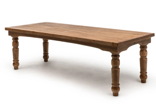  HorecaTraders Farm Tafel TFA.WO2410 Antiek iepenhout 