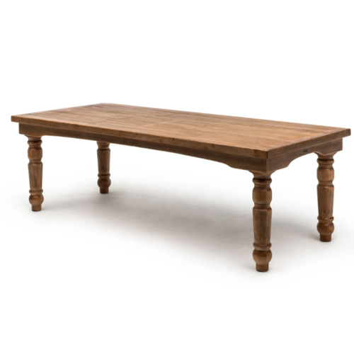  HorecaTraders Farm Table TFA.WO2410 Antique elm wood 
