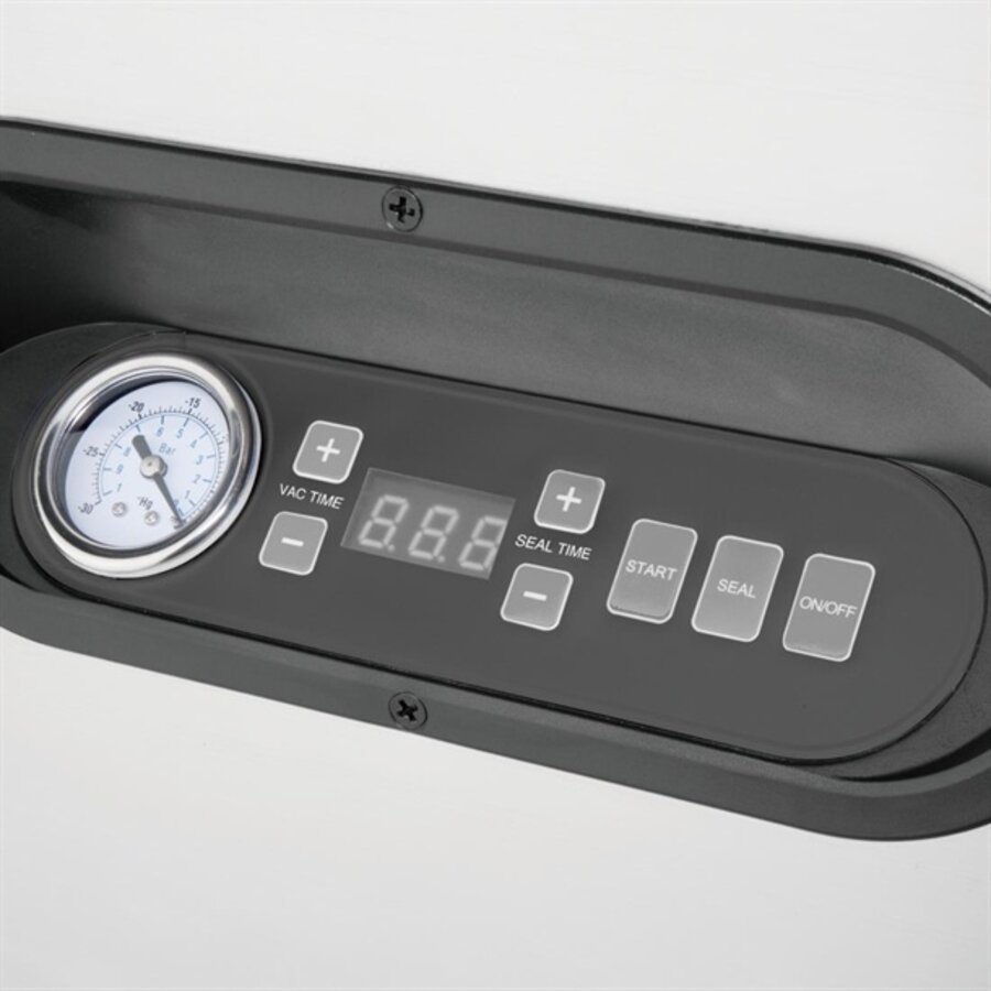 Machine de mise sous vide 9 L 80 mm 36,6 h x 42,5 l x 35,9 p cm