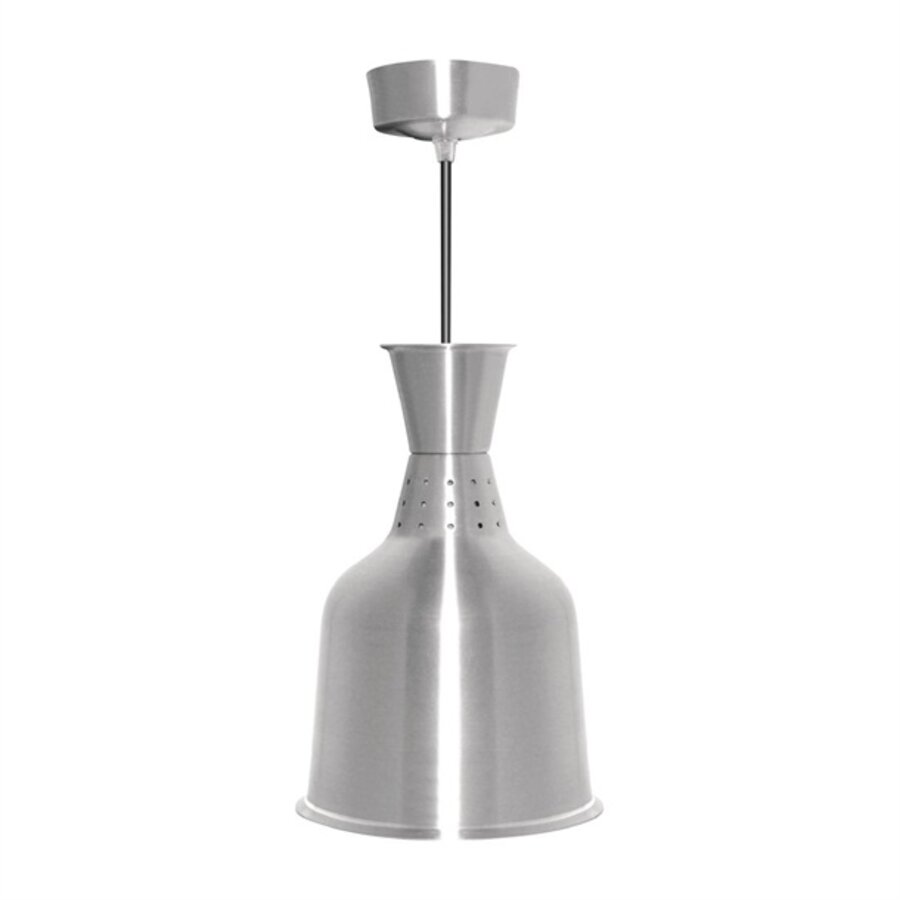 Lampe chauffante argentée 33 cm 250 W