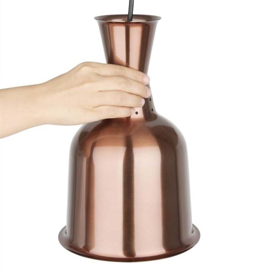 Lampe chauffante en laiton 33 cm 250 W