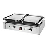 Buffalo  Dubbele contactgrill  geribbeld & vlakke plaat 21h x 55b  x 39,5d cm