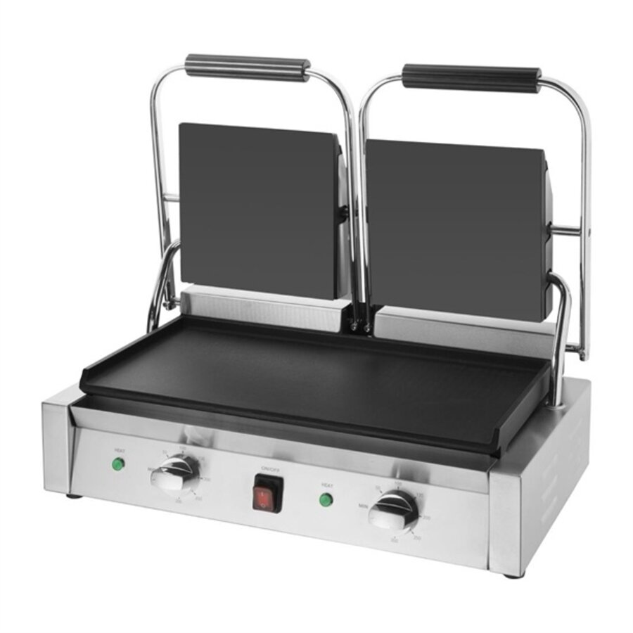 Doppelkontaktgrill-Flachplatten 21h x 55b x 39,5t cm