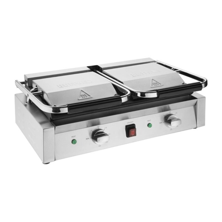 Doppelkontaktgrill-Flachplatten 21h x 55b x 39,5t cm