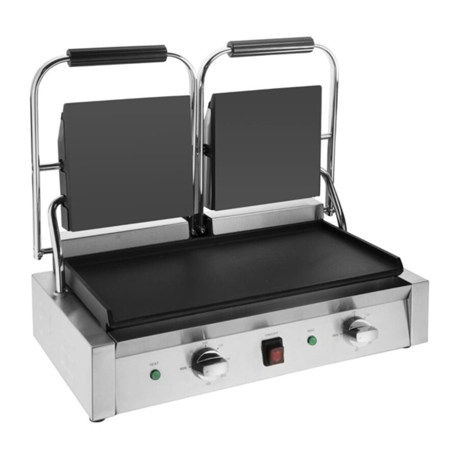 Doppelkontaktgrill-Flachplatten 21h x 55b x 39,5t cm