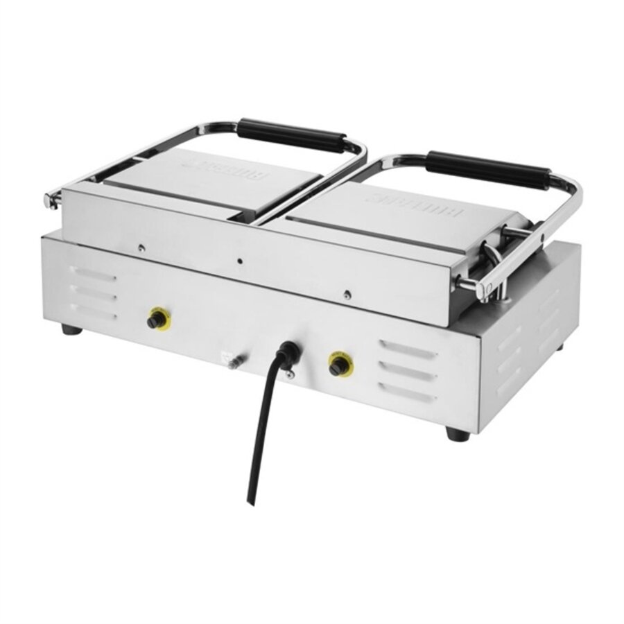 Doppelkontaktgrill-Flachplatten 21h x 55b x 39,5t cm