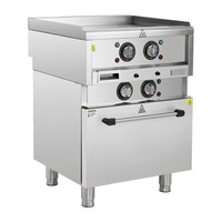 Four à air chaud avec plaque de cuisson l 600 mm