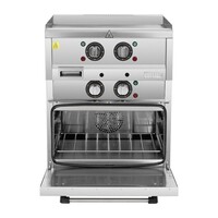 Four à air chaud avec plaque de cuisson l 600 mm
