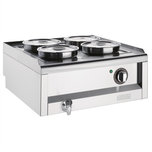 Buffalo Bain Marie mit Töpfen 29,5h x 60b x 64t cm 