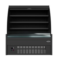 Vitrine réfrigérée | noir | 100x66x(h)150 cm