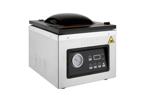  Buffalo Machine d'emballage sous vide avec pompe à huile 9 litres 36,6 h x 35,9 l x 42,5 p cm 