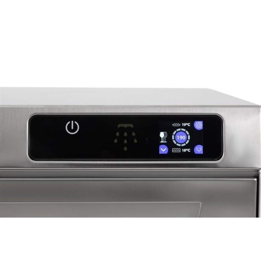 Lave-vaisselle en verre avec pompe de vidange 2,9 kW
