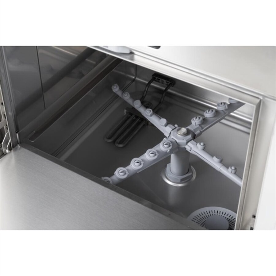 Digitaler Untertischgeschirrspüler mit Ablaufpumpe, 500-mm-Korb, 2,9 kW, 230 V
