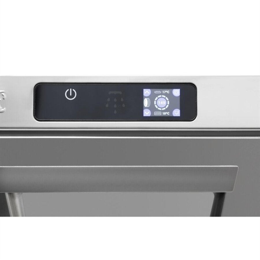 Digitaler Untertischgeschirrspüler mit Ablaufpumpe, 500-mm-Korb, 2,9 kW, 230 V