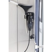 Four mixte en acier inoxydable, pose libre, avec kit d'installation, dimensions : 82,5 h x 79 l x 79 p cm