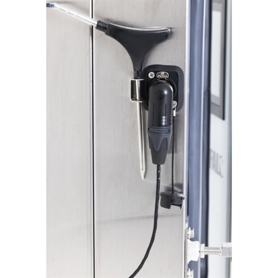 Kombidämpfer Edelstahl mit Installationssatz 82,5h x 79b x 79t cm