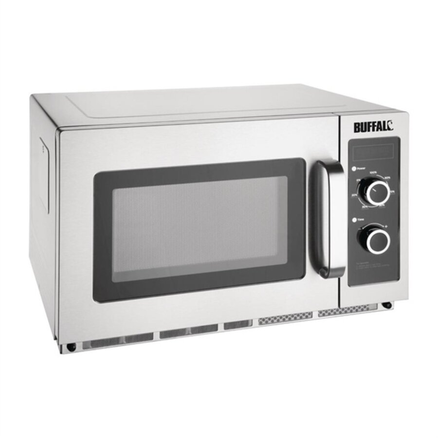 Micro-ondes en acier inoxydable 34 l 1800 W 36,8 h x 52,8 l x 57,4 p cm